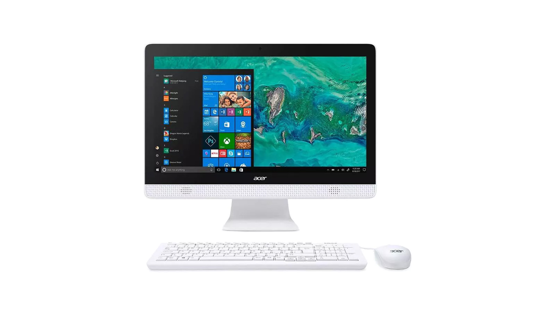 Harga Jual Acer Aspire C20830 All In One PC Celeron J4005 4GB 1TB Win10 19.5"